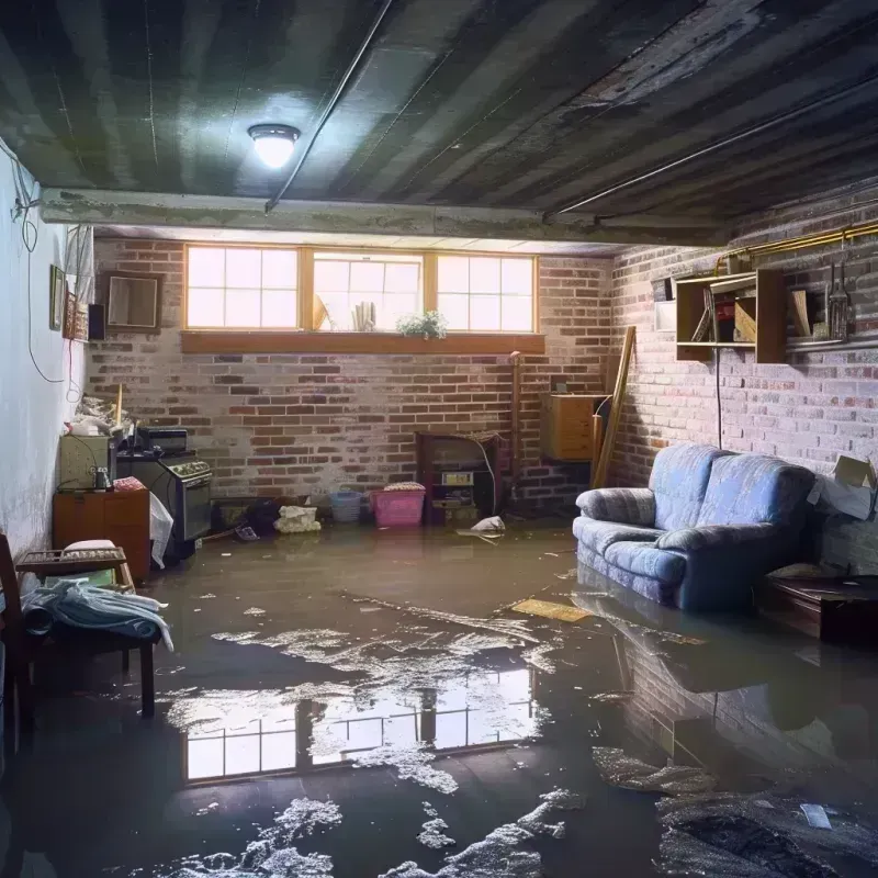 Flooded Basement Cleanup in Hudson, IA